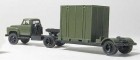 039320 MiniaturModelle GAZ-52-06 tractor with 5T. container trailer military